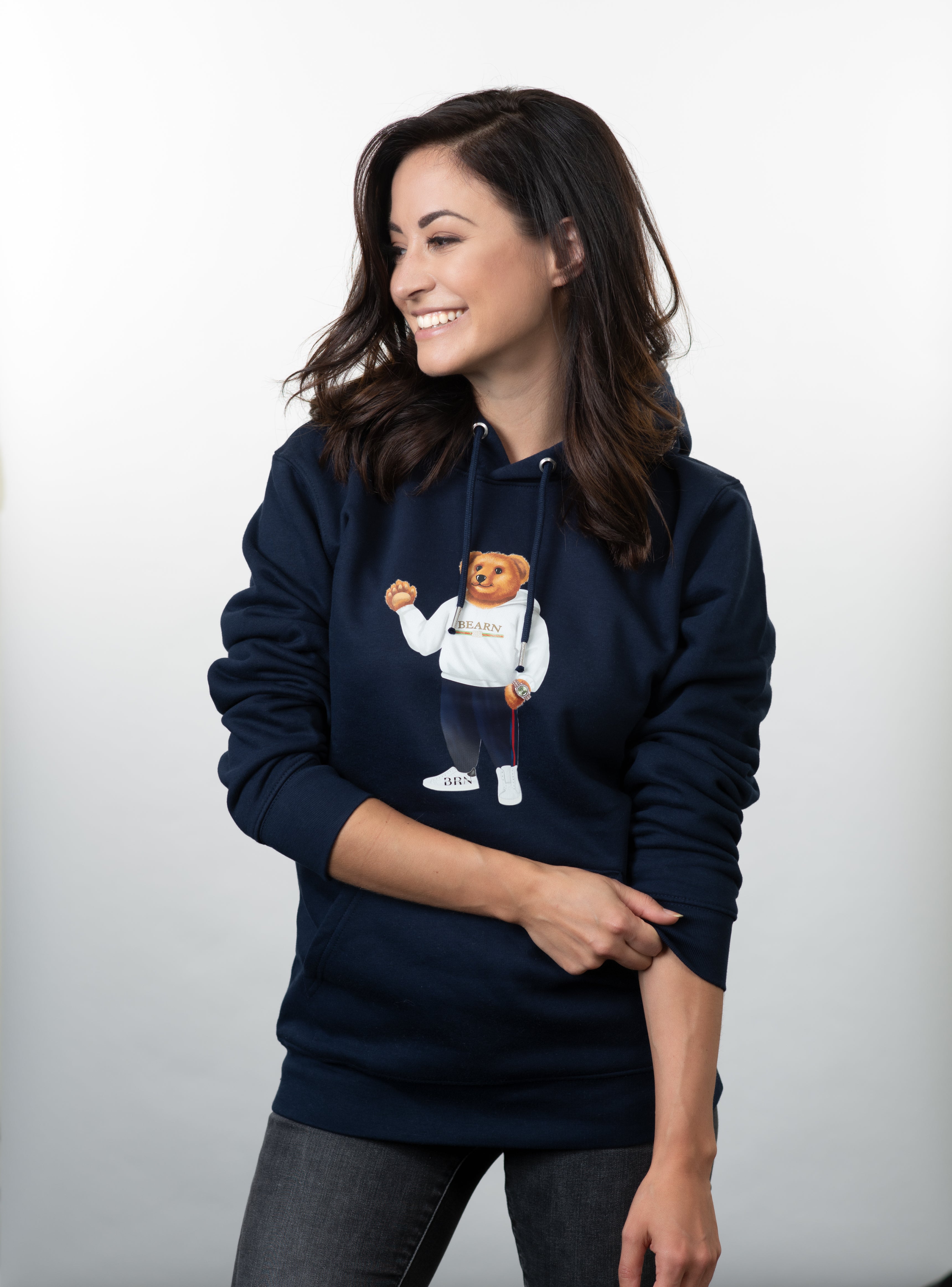 Jogging Bear - Hoodie Dark Women