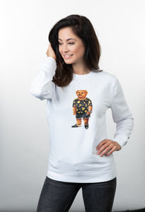 Holiday Bear - Sweater White Women