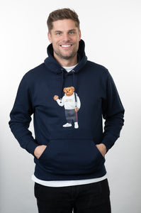 Jogging Bear - Hoodie Dark Blue Men